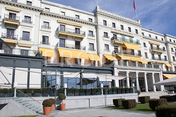 Beau Rivage Palace Rear View
